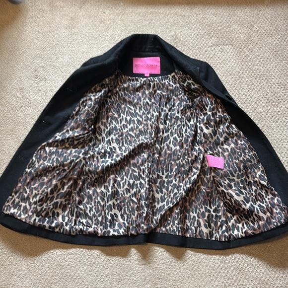 Betsey Johnson Black Wool Coat - Picture 7 of 10